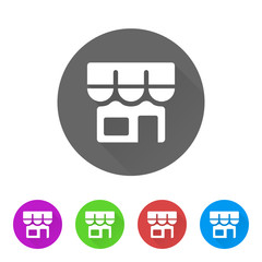 App Icon Long Shadow - 5 Colors