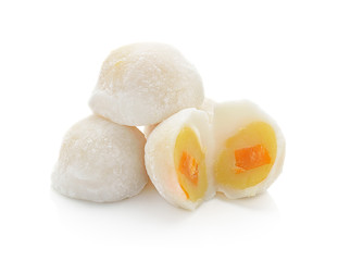 mochi isolated on white background