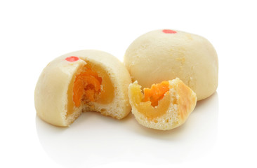 mochi isolated on white background