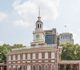 Fototapeta na wymiar Independence Hall (Pennsylvania State House) Philadelphia Pennsylvania USA