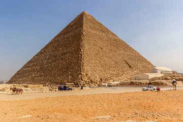 Pyramid of Cheops - obrazy, fototapety, plakaty
