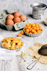 Tart making process