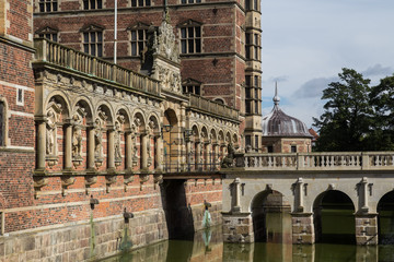 Fototapeta premium Entry to Frederiksborg castle