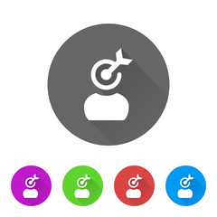 App Icon Long Shadow - 5 Colors