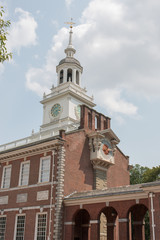 Fototapeta na wymiar Independence Hall (Pennsylvania State House) Philadelphia Pennsylvania USA