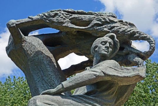 Chopin-Denkmal Warschau