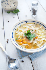 Hot and alible chicken soup - 89243063