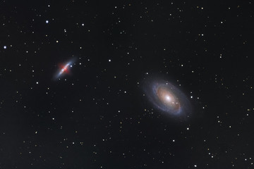 M81 - Bode´s galaxy and M82 - Cigar galaxy - 89243250