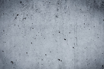 Grungy and smooth bare concrete wall for background