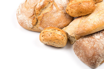 Composition with bread