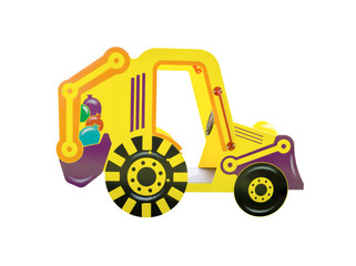 Tractor for playground