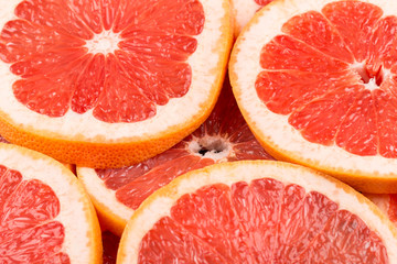 Grapefruit slices