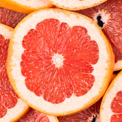 Grapefruit slices