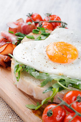 Delicious big breakfast