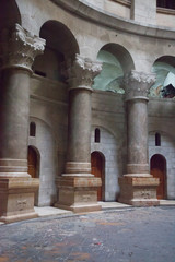 Fototapeta premium Church with arches and pillars