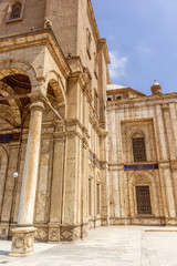 Obraz premium detail of the Mosque of Muhammad