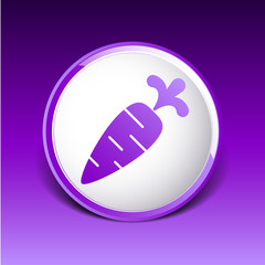 Carrots polygons trend logo icon vector style signs