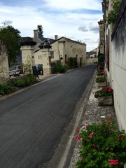 Il villaggio di Montsoreau - Loira, Francia