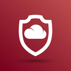 protection of cloud storage icon internet communication