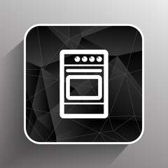 stove icon fuel hob meal electric blaze plate kitchen 