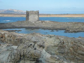 View of Pelosa Capo Falcone