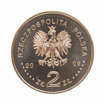 Polish coin front