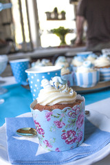 Baby shower cup cake