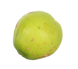 coconut fruit, Isolated on white background