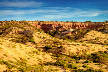 Hallett Cove park at sunset, South Australia