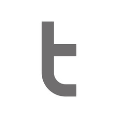 Letter T Logo Concept Icon. Vector