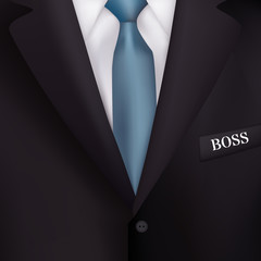 men's suit with a blue tie-style realism backgrounds for  gift cards, business gifts