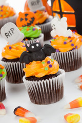 Halloween cupcakes