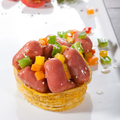 Chinese food sausage