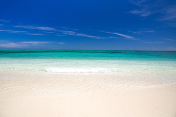Fototapeta na wymiar 沖縄のビーチ・ナガンヌ島 