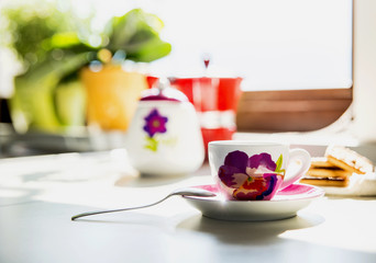 Colazione con caffè