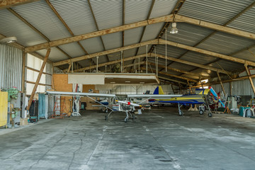 Airport hangar