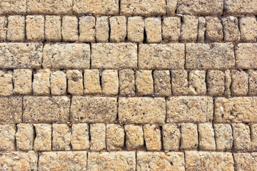 Background texture of old brick wall.