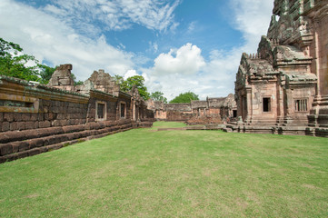 Fototapeta na wymiar Phanomrung Historical Park