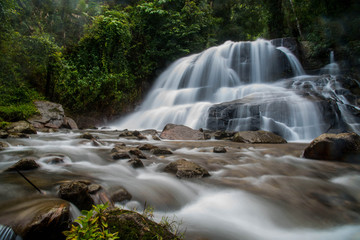 Mae Ra Merng Waterfall - Mae Moei National Park, Tak Province Th