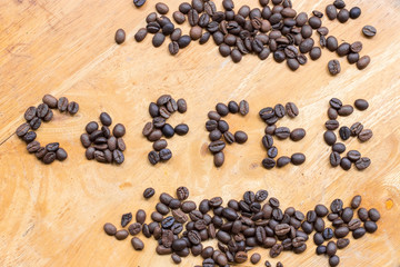 roasted coffee beans