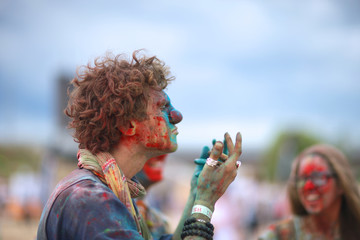 Clown pantomime at foli festival