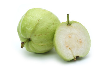 guava fruit isolated on white background