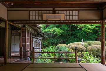 京都　詩仙堂　庭園