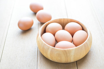 closeup eggs