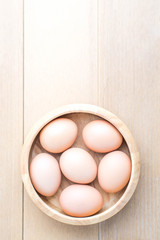 closeup eggs