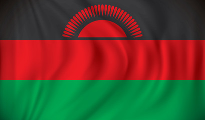 Obraz premium Flag of Malawi