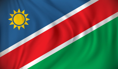 Flag of Namibia