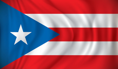 Flag of Puerto Rico