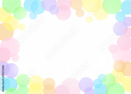 水玉 背景 Dots Background Wall Mural Wallpaper Murals Fofo
