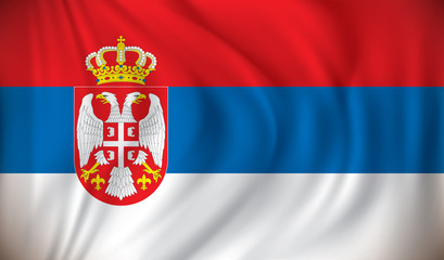 Flag of Serbia